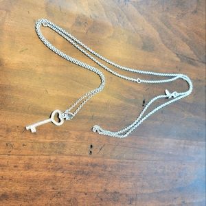 Pandora heart key necklace